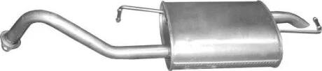 Глушитель алюм. сталь, задн. часть Toyota Corolla 1.4/1.6 16V sedan/kombi (26.23) POLMOSTROW 2623