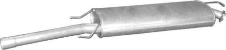 Глушник центр. TOYOTA RAV 4 (2005-08) POLMOSTROW 26325