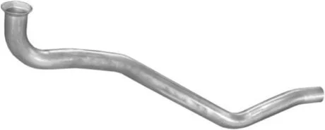 Труба приймальна - (Iveco New Daily 2.5TD 90-95 +/- intercooler) POLMOSTROW 27.58