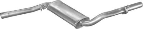 Глушник центр. VW PASSAT POLMOSTROW 3015