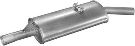 Глушник задн. (ое 321 253 609 D) VW PASSAT (1981-88) POLMOSTROW 3016
