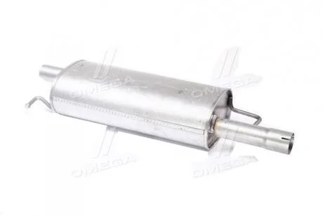 Резонатор (средняя часть) алюминизированная сталь VW Transporter V 1.9 TDi TD (30.211) POLMOSTROW 30211