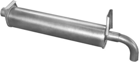 Глушитель основной VW Transporter 1.6TD 84-90, алюминизированный POLMOSTROW 30218