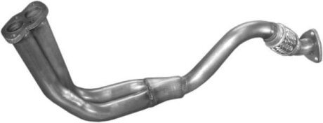 Глушитель, алюм. сталь, передн. часть Seat Ibiza/Cordoba/VW Golf 85-94/Vento -94 1.3i/1.4i (30.329) POLMOSTROW 30329