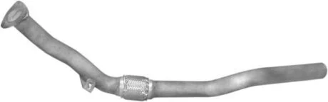 Труба приемная алюминизированная сталь Audi A5, A6/VW Passat 1.8, 2.0 (95-05) (30.372) POLMOSTROW 30372