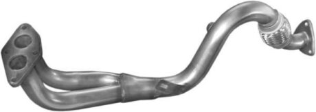 Глушитель, алюм. сталь, передн. часть VW Golf III 1.6i 94-97, 1.6i Variant 94-95, Vento 1.6i 94-98 POLMOSTROW 30.454