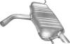 Глушитель алюм. сталь, задн. часть Golf V / Golf V Plus 1.6i/1.6 FSi (30.616) POLMOSTROW 30616 (фото 1)