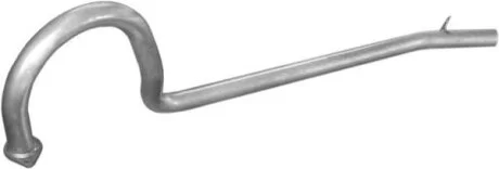 Труба випускна POLMO ГАЗ 2410 2.5 алюмінізована сталь POLMOSTROW 40.04