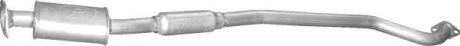 Глушитель алюм. сталь, средн. часть Subaru Legacy III 2.0/2.5/ Outback 2.5 POLMOSTROW 46.24