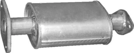 Вставка катализатора Kia Rio 1.3i, 1.5i Hatchback, Sedan 99-07, 02, алюминизированная POLMOSTROW 4730