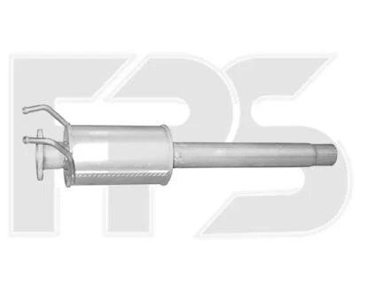 Труба з\\'єднувальна вихлопної системи POLMOSTROW FP 0524 G51