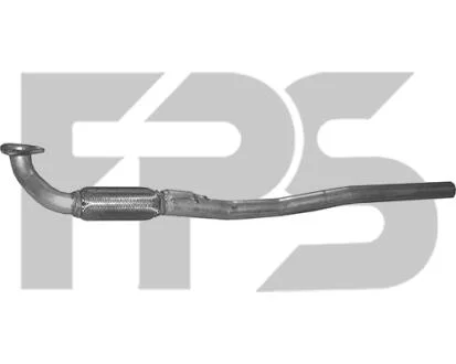 Труба з\\'єднувальна вихлопної системи POLMOSTROW FP 5206 G14