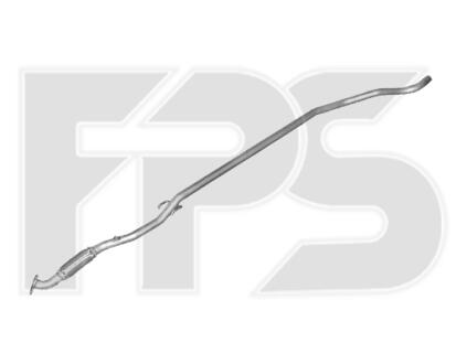 Труба з\\'єднувальна вихлопної системи POLMOSTROW FP 5213 G21