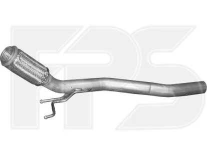 Труба з\\'єднувальна вихлопної системи POLMOSTROW FP 9544 G13