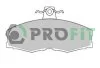 Колодки гальмівні дискові PROFIT 5000-0275 (фото 1)