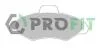 Колодки гальмівні дискові PROFIT 5000-0617 (фото 1)