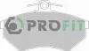 Колодки гальмівні дискові PROFIT 5000-0775 (фото 1)