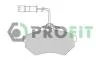 Колодки гальмівні дискові PROFIT 5000-0954 (фото 1)