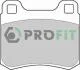 Колодки гальмівні дискові PROFIT 5000-0979 (фото 1)
