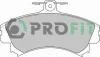 Колодки гальмівні дискові PROFIT 5000-1093 (фото 1)