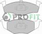 Колодки тормозные дисковые передние, комплект PROFIT 5000-1101 (фото 1)