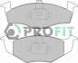 Колодки гальмівні дискові PROFIT 5000-1101 (фото 1)