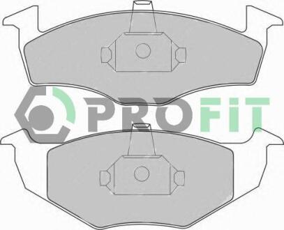 Колодки тормозные дисковые передние, комплект PROFIT 5000-1101