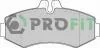 Колодки гальмівні дискові PROFIT 5000-1304 (фото 1)