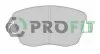 Колодки гальмівні дискові PROFIT 5000-1419 (фото 1)