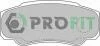 Колодки гальмівні дискові PROFIT 5000-1480 (фото 1)