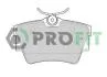Колодки гальмівні дискові PROFIT 5000-1516 (фото 1)