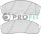 Колодки гальмівні дискові PROFIT 5000-1595 (фото 1)