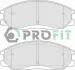 Колодки гальмівні дискові PROFIT 5000-1605 (фото 1)
