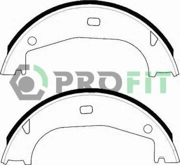 Колодки гальмівні барабанні PROFIT 5001-0546