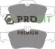 Колодки гальмівні дискові PROFIT 5005-1526 (фото 1)