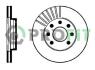 ДИСК ТОРМ. DAEWOO LANOS 97-, OPEL ASTRA F 91-98, KADETT E 87-91, VECTRA A 88-95 (OE 90121445) FRONT PROFIT 5010-0151 (фото 1)