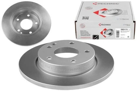 Гальмівний диск перед. MB A(W168) 1.4/1.6/1.7CDI 07.97-08.04 PROTECHNIC PRD1174