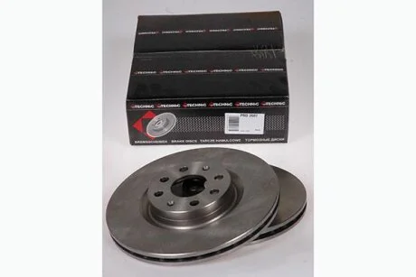 Диск гальмівний перед. 284x22x43,3 Fiat Grande Punto 1.3/1.9D 05- PROTECHNIC PRD2687