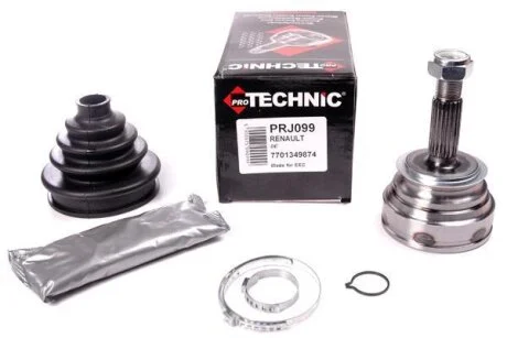 Комплект шарнірів, приводний вал PROTECHNIC PRJ099