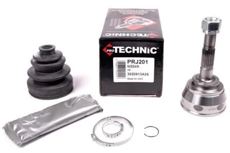 Комплект шарнірів, приводний вал PROTECHNIC PRJ201