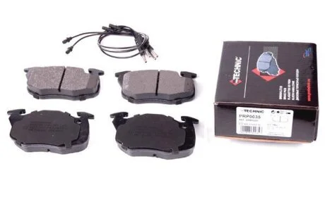 Комплект гальмівних накладок, дискове гальмо PROTECHNIC PRP0035
