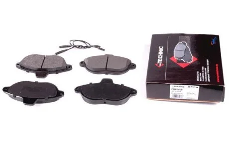 Гальмівні колодки перед. дискові Citroen/Fiat/Peugeot Dispatch/Evasion/Jumpy/Scudo/Ulysse/806/Expert PROTECHNIC PRP0038