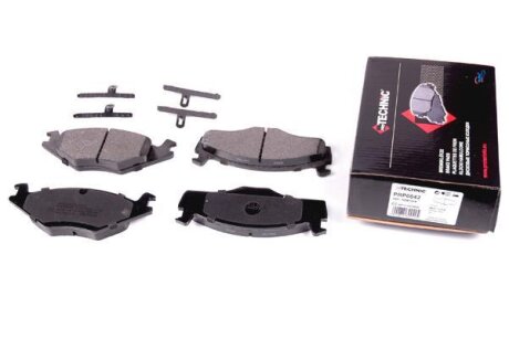 Комплект гальмівних накладок, дискове гальмо PROTECHNIC PRP0042