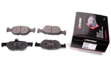 Комплект гальмівних накладок, дискове гальмо PROTECHNIC PRP0395