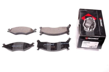 Комплект гальмівних накладок, дискове гальмо PROTECHNIC PRP0466