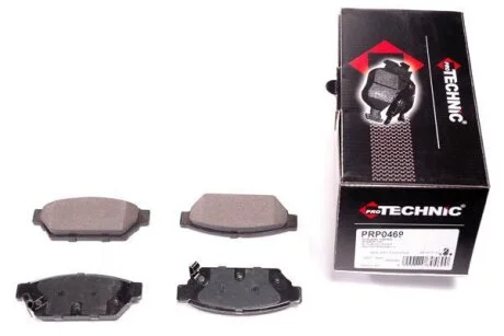 Комплект гальмівних накладок, дискове гальмо PROTECHNIC PRP0469