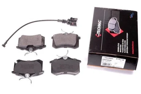 Комплект гальмівних накладок, дискове гальмо PROTECHNIC PRP0546