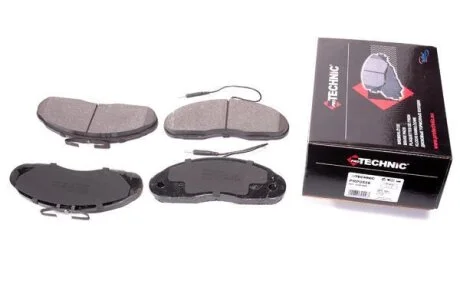 Комплект гальмівних накладок, дискове гальмо PROTECHNIC PRP0556