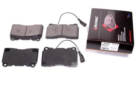Комплект гальмівних накладок, дискове гальмо PROTECHNIC PRP0635