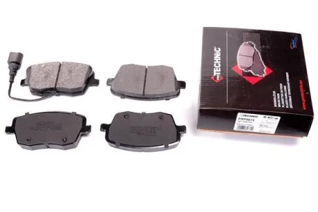 Комплект гальмівних накладок, дискове гальмо PROTECHNIC PRP0672C